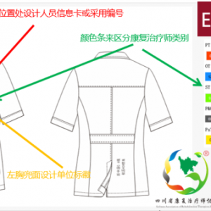 康复治疗师服装设计征求意见